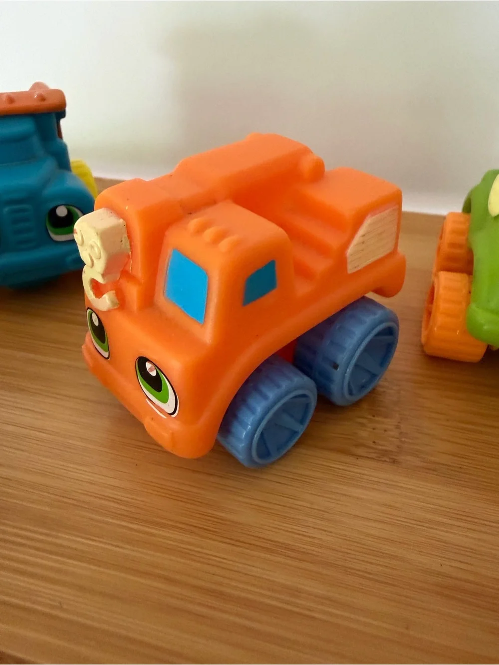 FB Toys - Baby Wheels Construction Cars. Toddler 18M+ Dump TrucK, Cement Mixer